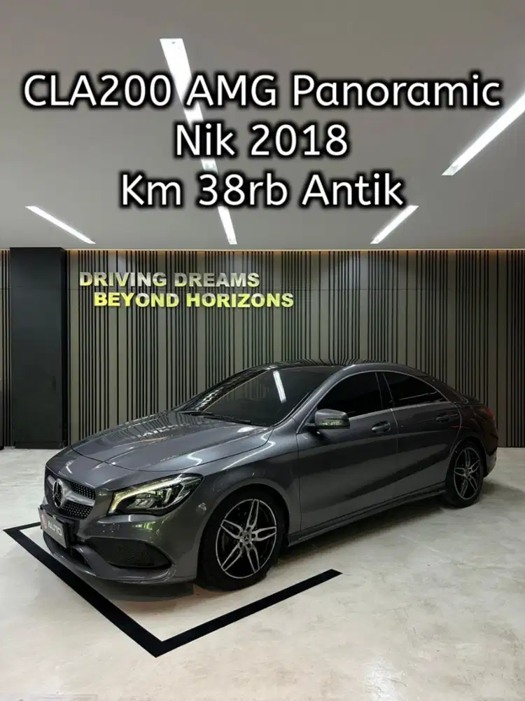 Mercedes Benz CLA 200 CLA200 AMG 2018 mercy B1690SAP Km38rb mdl 2017