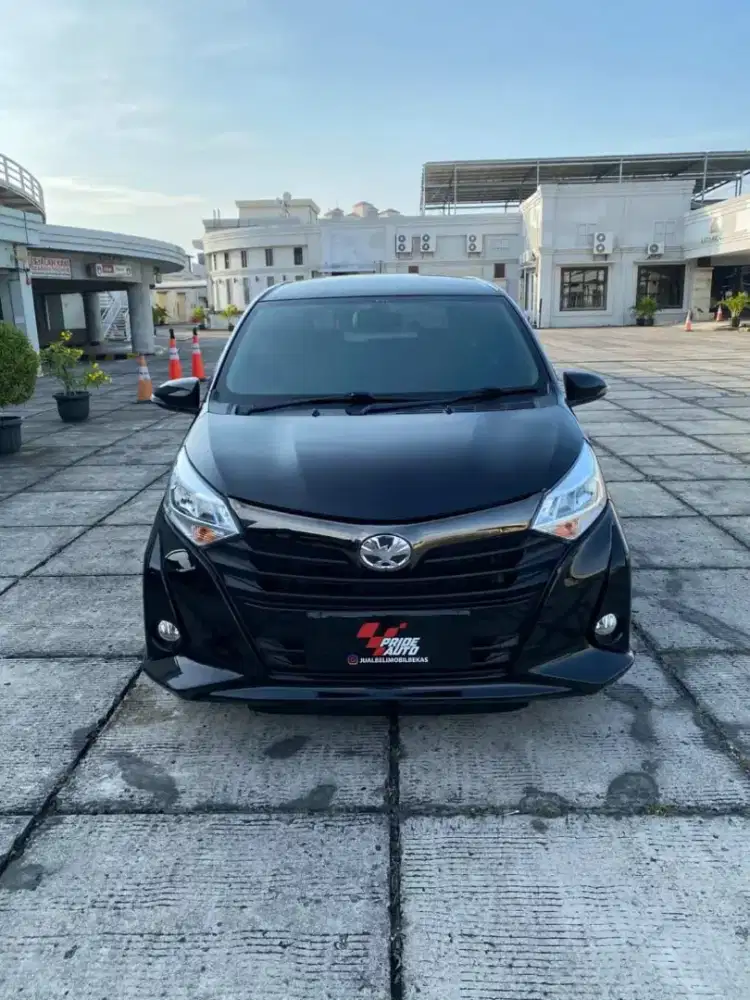(TDP 12 JUTA) TOYOTA CALYA 1.2 G AT 2021 HITAM