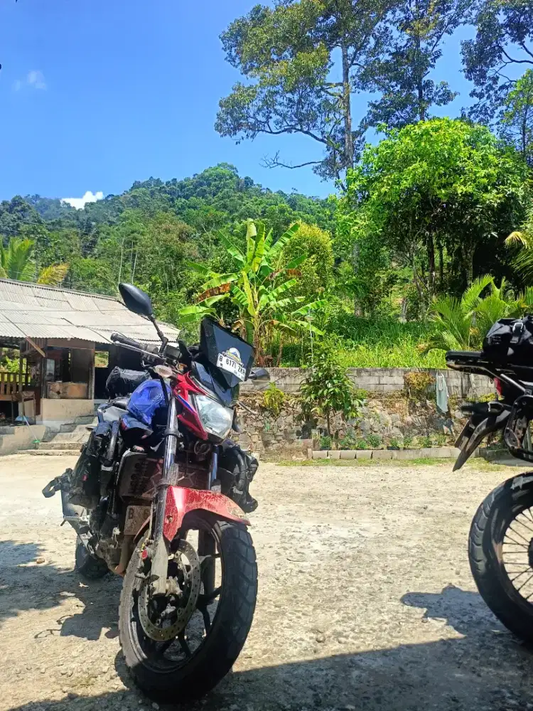 Yamaha mt25 2015 siap touring