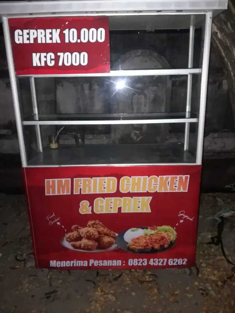 Jualan geprek dan ayan kfc