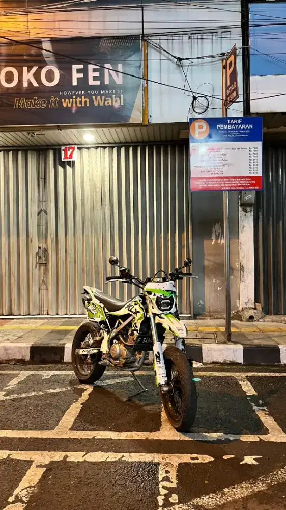 Kawasaki KLX 150 S Tahun 2015 akhir