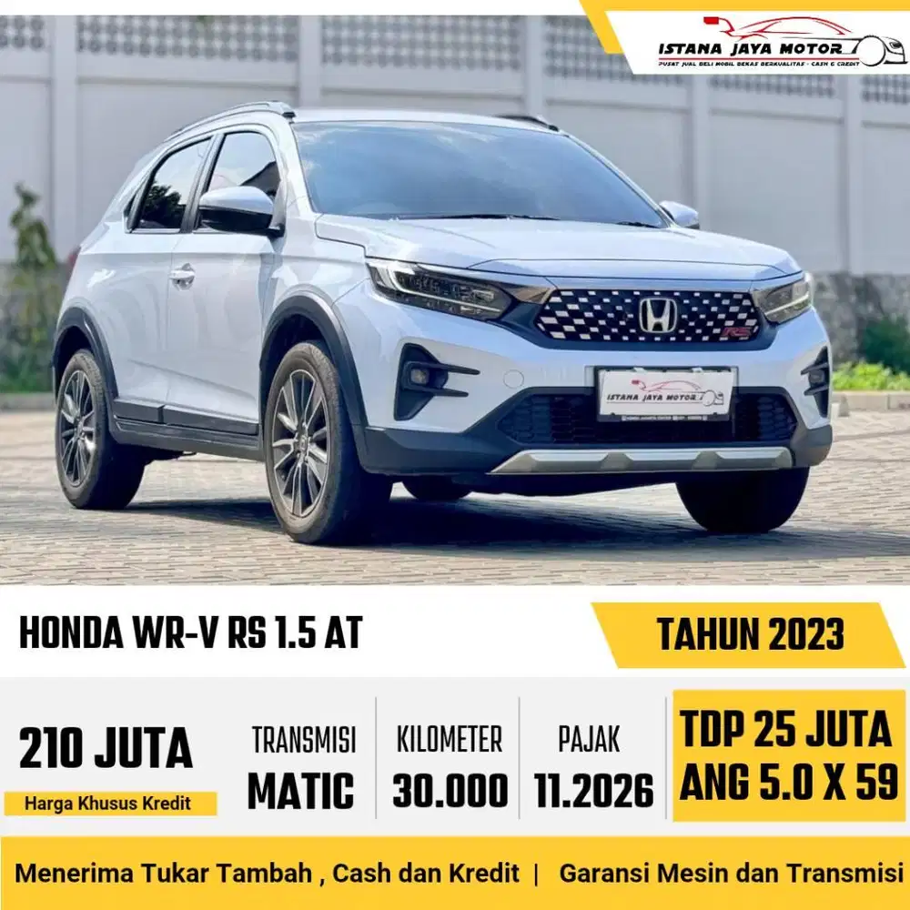 Honda WR-V RS CVT 1.5 Automatic NIK 2023 Putih