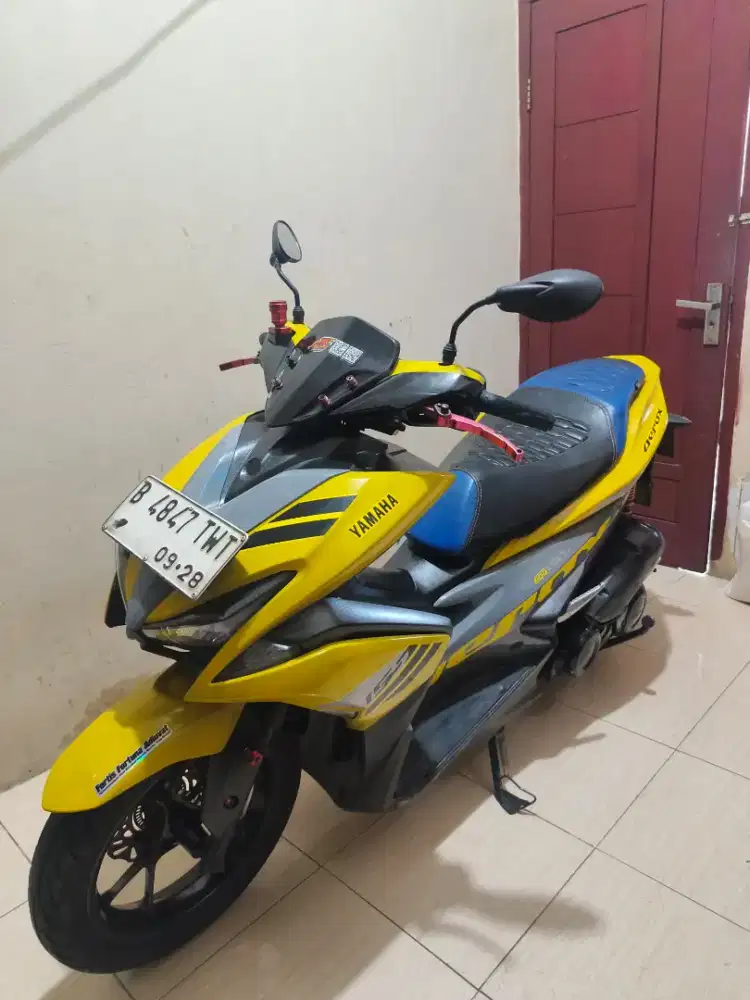 YAMAHA AEROX KUNING TH 2018