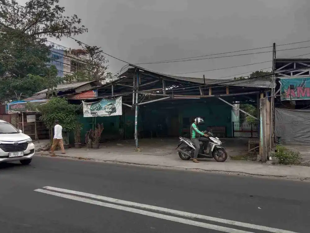 Di Jual Cepat Tanah Strategis Plus Bangunan Carwash Di Meruya Selatan