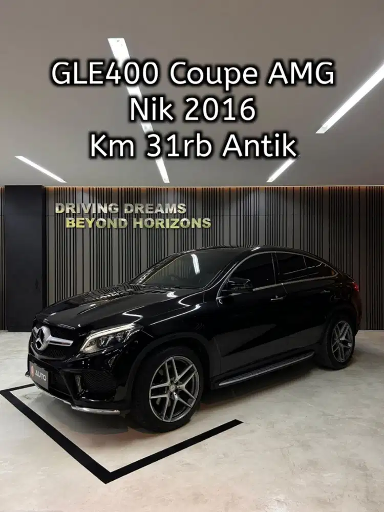 Mercedes Benz GLE400 Coupe AMG 2018 Mercy B100MNG Km31rb Nik 2016