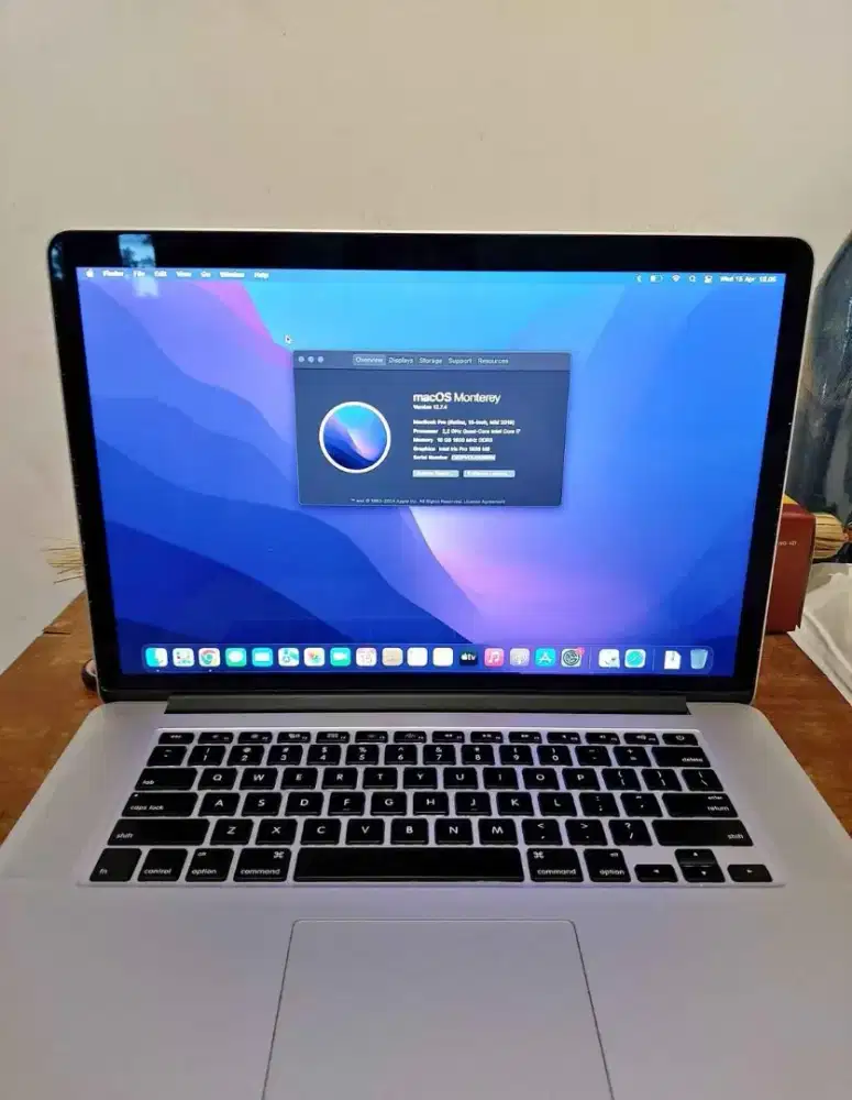 Macbook Pro 2015 i7 Ram 16GB
