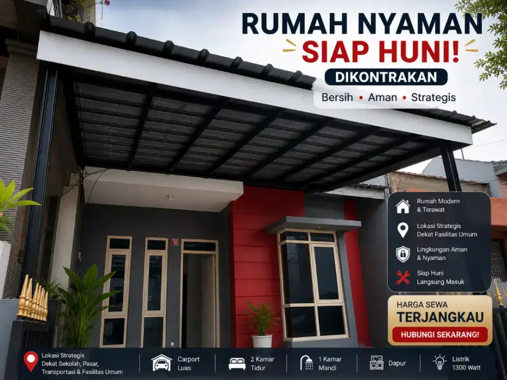 RUMAH MURAH DIKONTRAKAN
