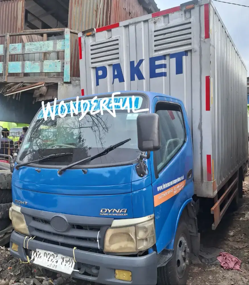 Toyota Dyna Rino 6ban 110ET Box Besi jumbo 6ban Turbo Colt GiGa Dutro