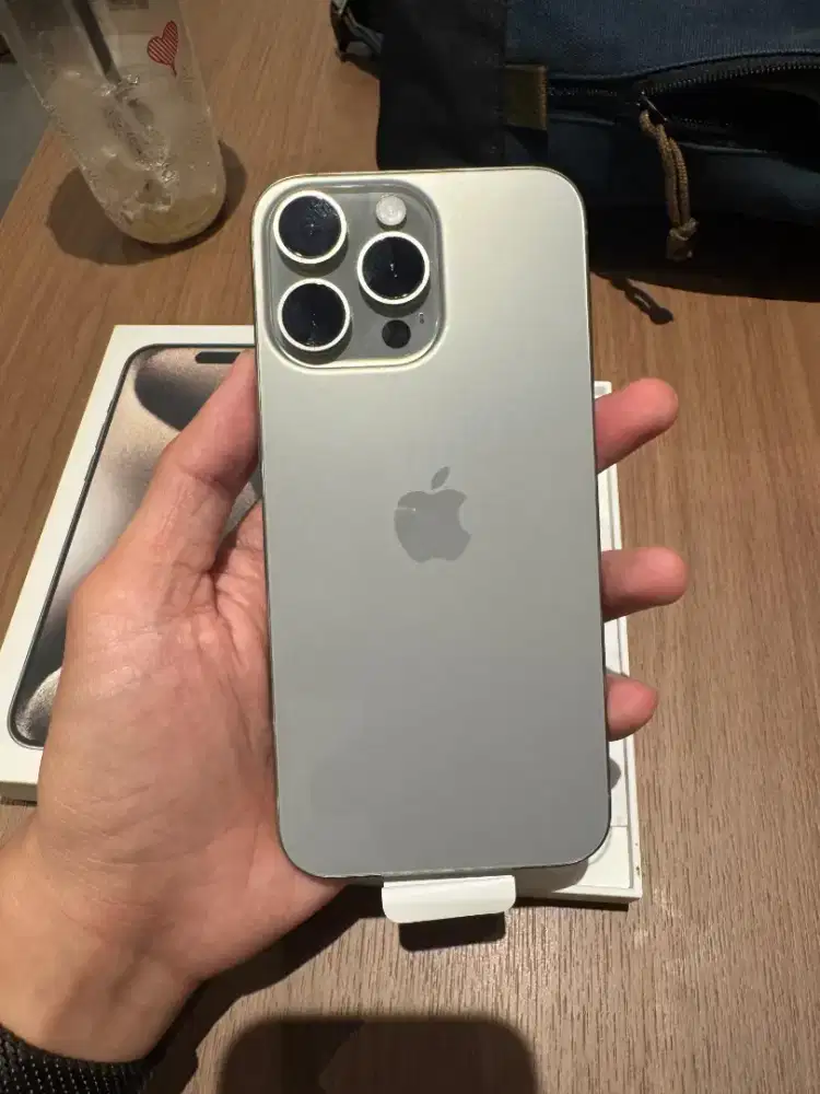 iphone 15 pro max 256 ibox natural titanium