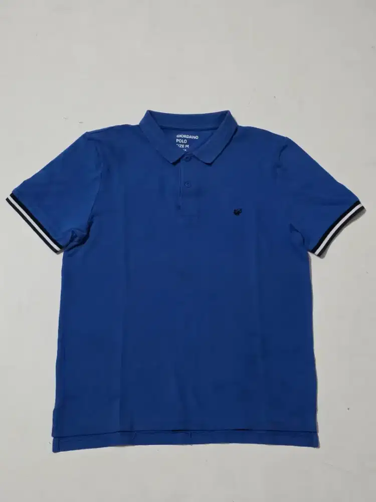 Kaos Kerang Wangki Polo Shirt Giordano Blue
