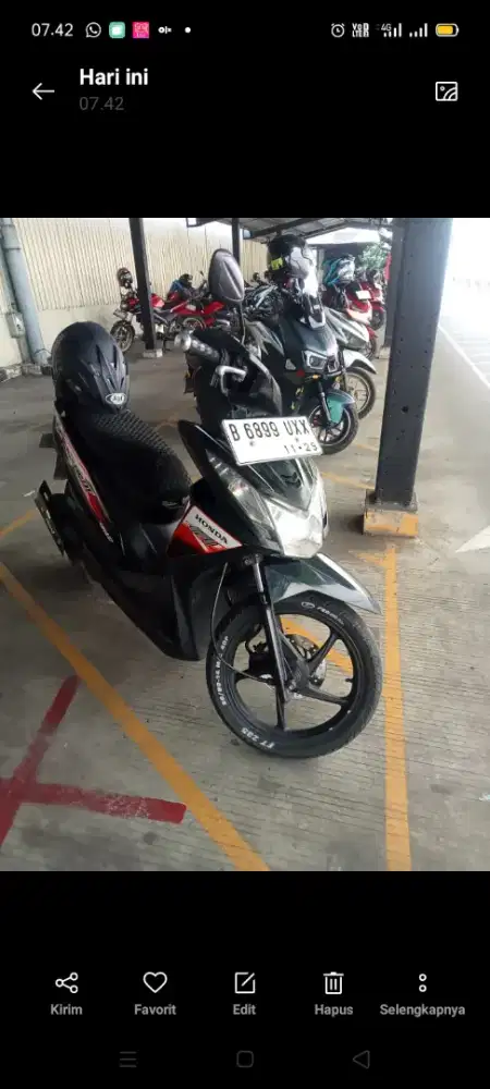 honda beat fi 2012