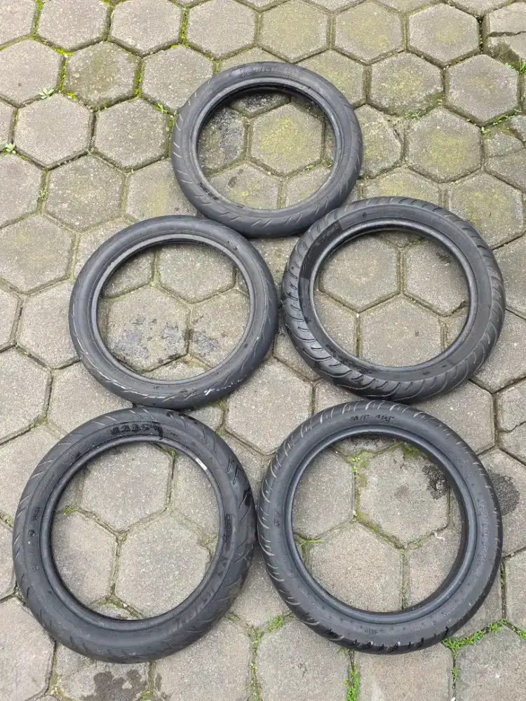 Jual Se Paket 5 ban bekas Motor Vario bekas merk Michelin Federal