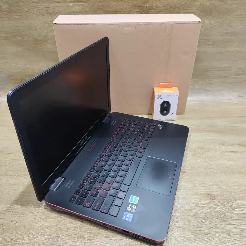 LAPTOP GAMING ASUS ROG G551V CORE i7 GEN6 RAM 16GB DUAL VGA