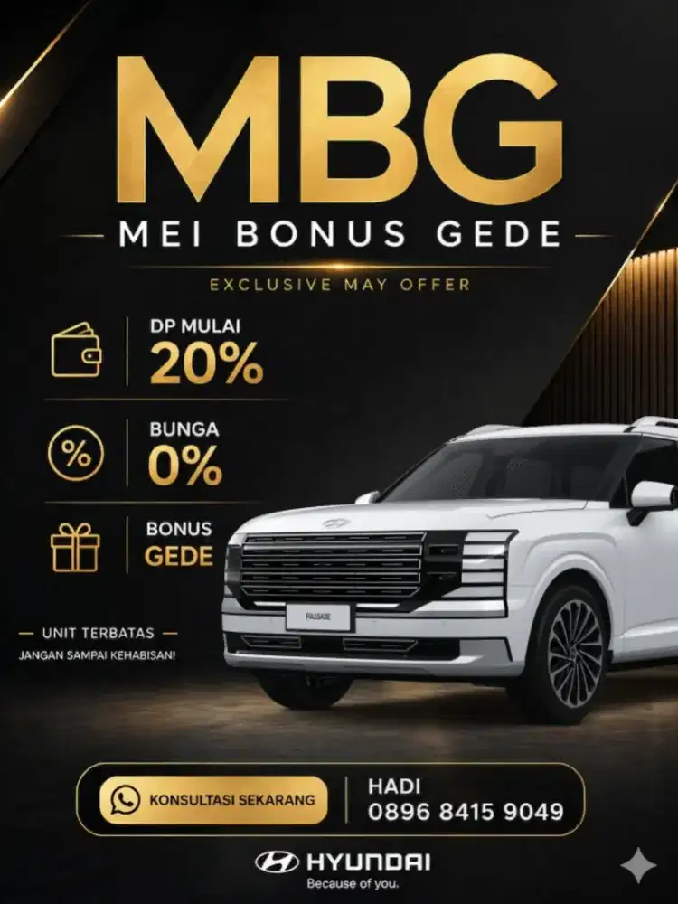 Promo hyundai palisade hybrid signature calligraphy awd kredit cash