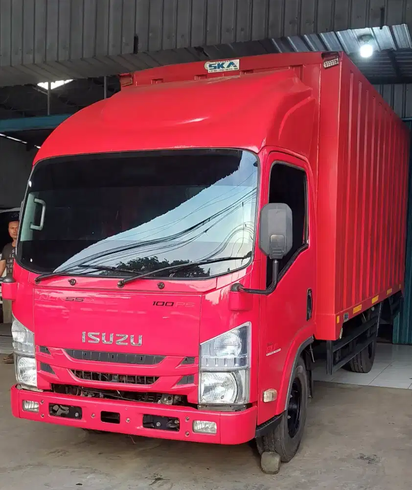 Elf long 4 Ban NLR 55 TLX 2020 Box Besi Kontainer