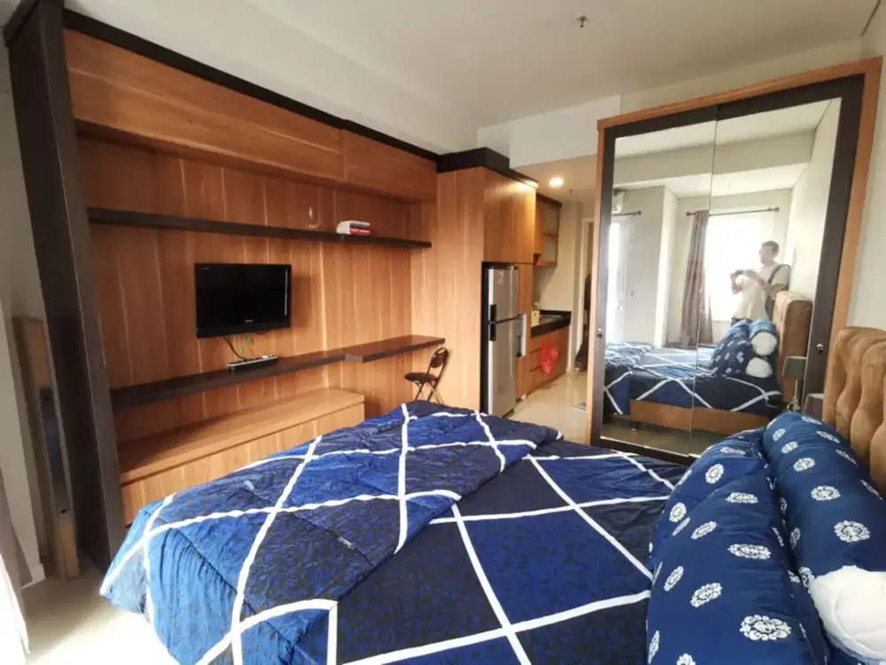 Metro Park Residence Studio Furnished Lt rendah