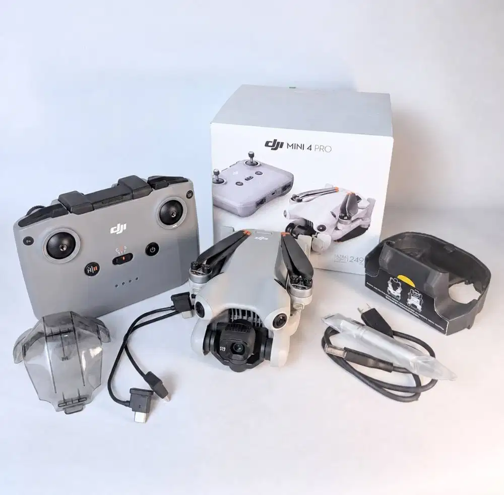 DJI Mini 4 Pro Basic RCN2 second fungsi Normal Akun Bersih sudah unbin