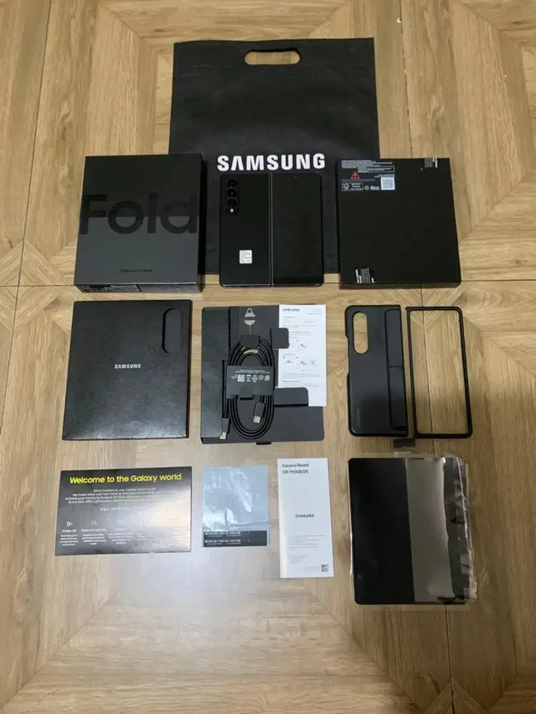Samsung Z Fold 4 12/512gb SEIN Resmi Fullset lengkap original