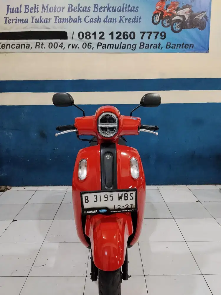 Jual Yamaha fazzio neo 2022 siap pakai pajak hidup
