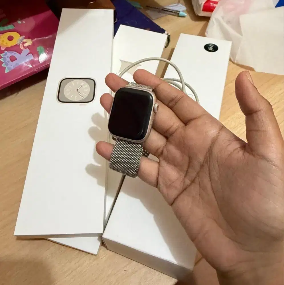apple watch series 8 41mm starlight