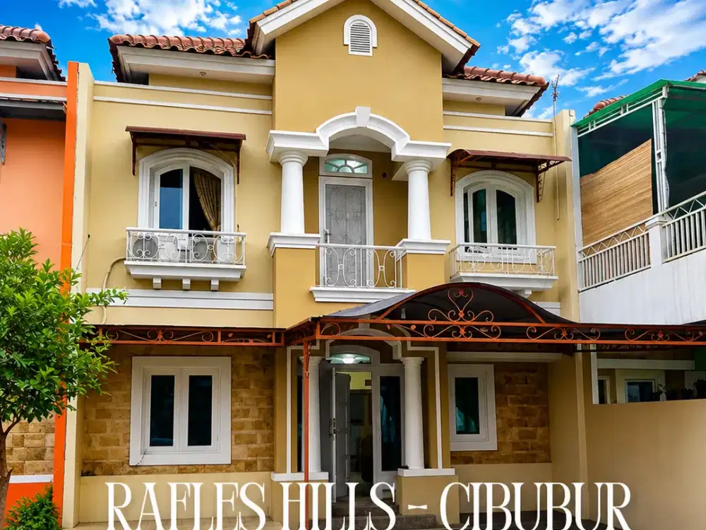 dijual rumah di rafles hills Cibubur
