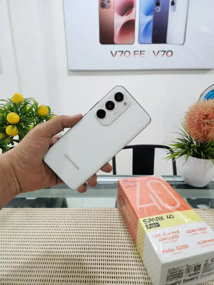 Tecno Spark 40 Pro Plus Ram 8+8Gb/ 256Gb Pemakaian 2 Minggu Like New