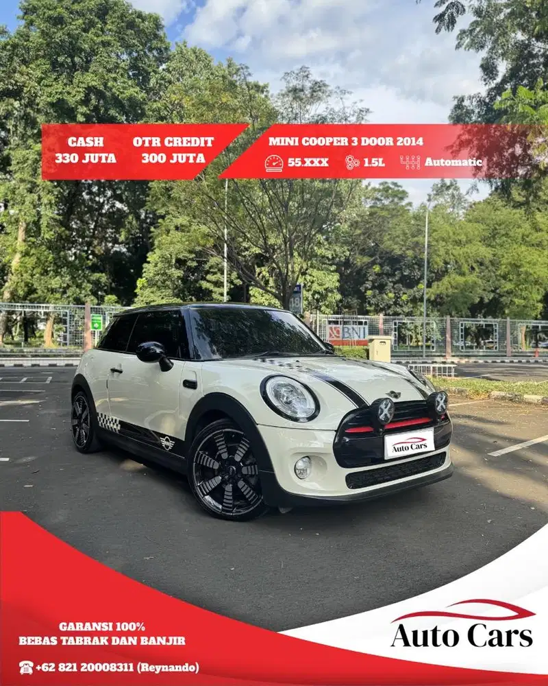 [Low KM] Mini Cooper 3 Door 1.5 2014