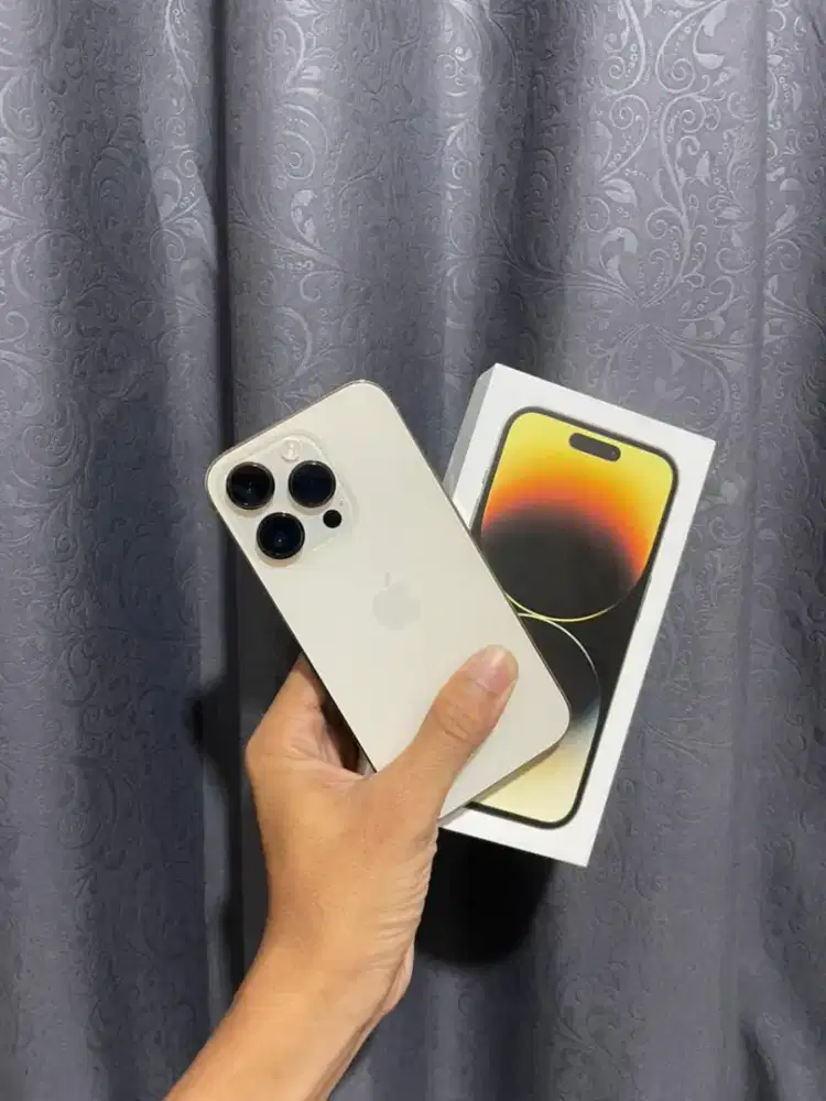 Apple iPhone 14 Pro 128GB Second iBox Mulus Fullset Original Murah