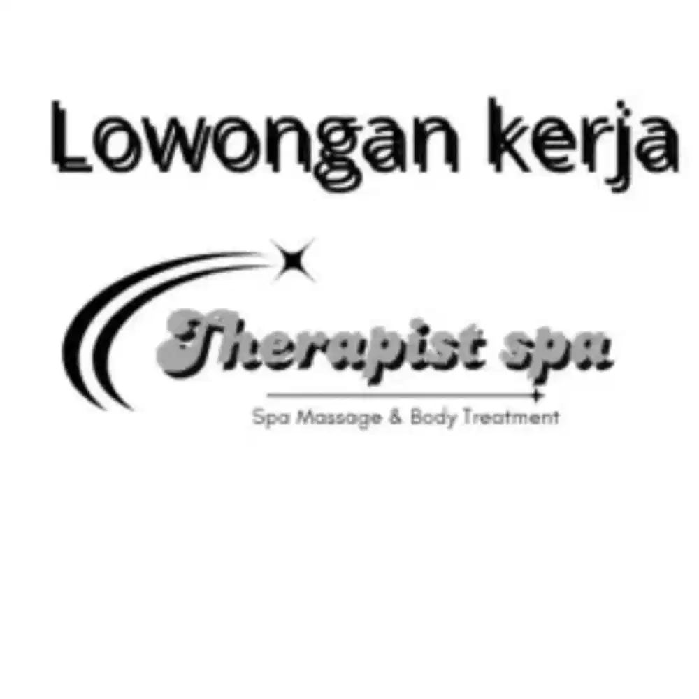 Lowongan Therapist WANITA di outlet spa