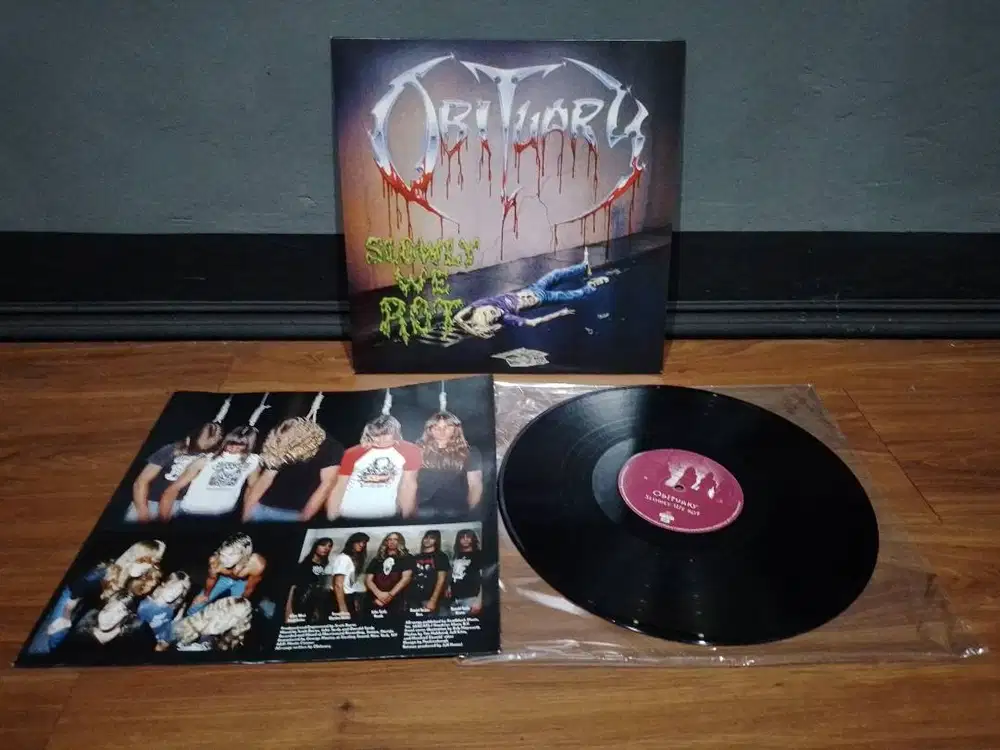 OBITUARY - Slowly We Rot - Piringan Hitam