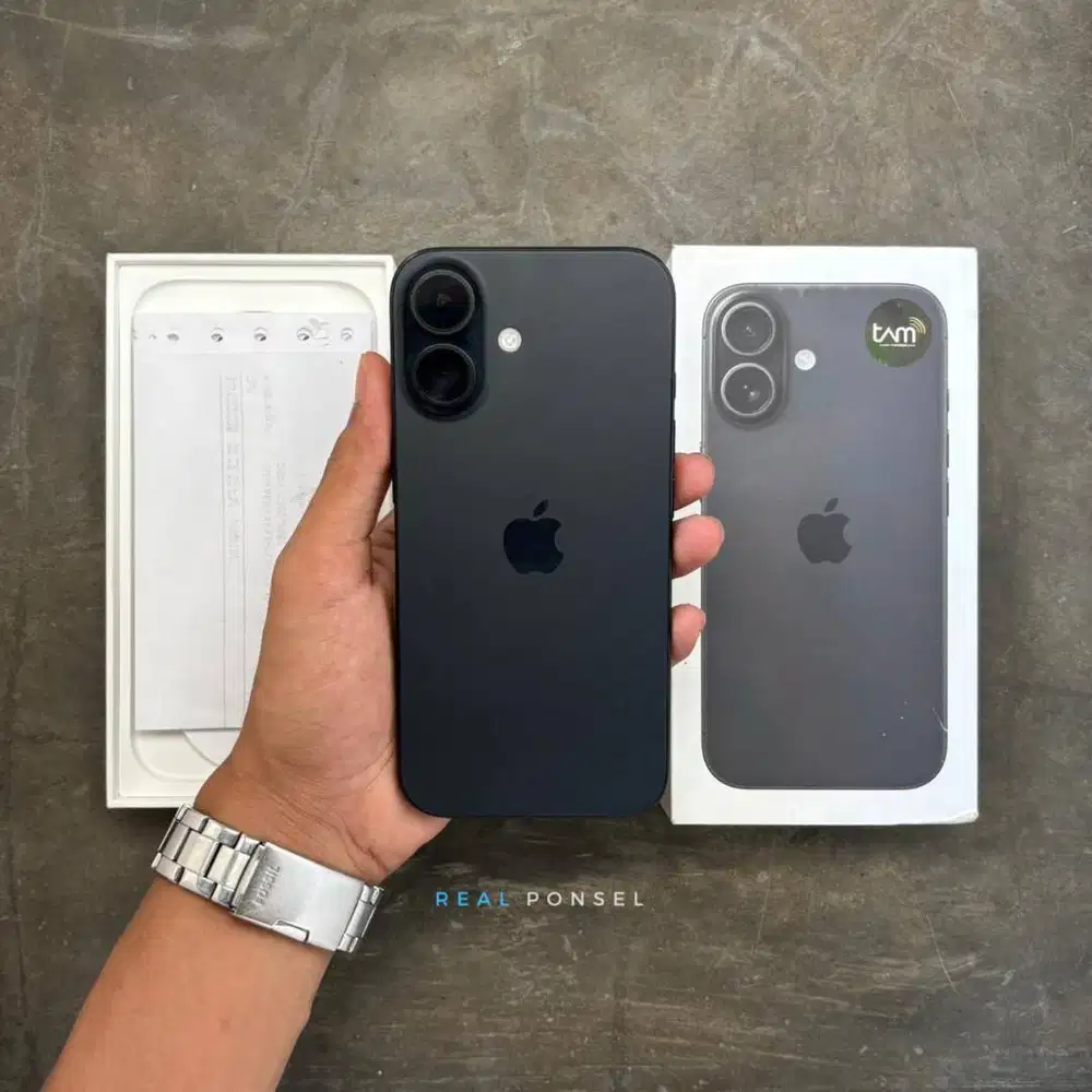 iPhone 16 128 iBox Black Fullset Ori