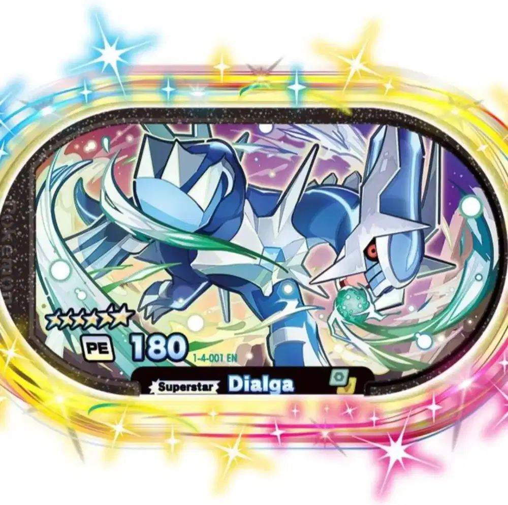 Mezatag mezastar pokemon dialga b6 s4
