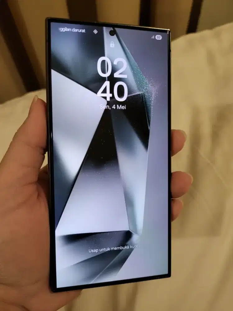 Samsung S24 Ultra 12/512GB Ex Sein Mulus 99% kaya baru