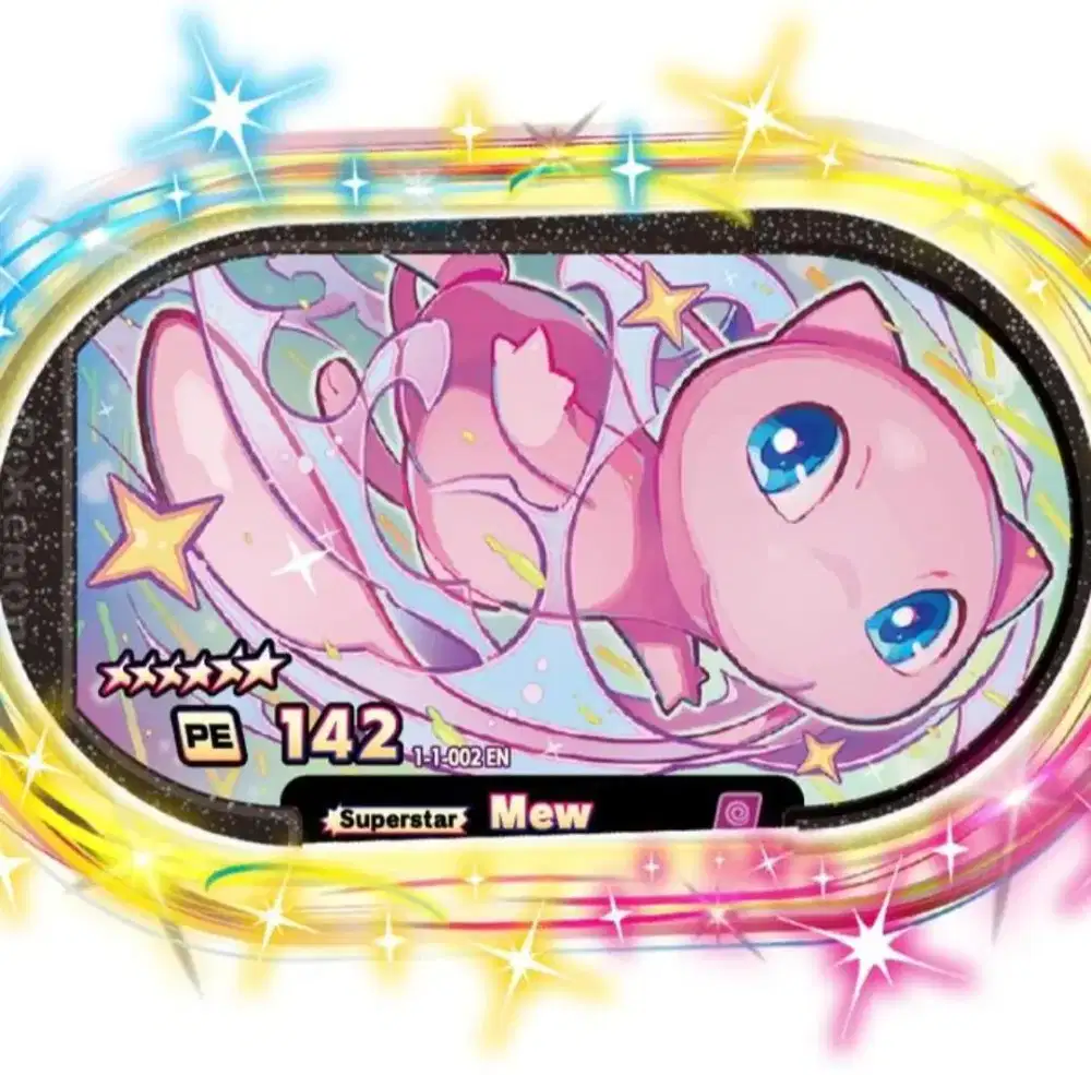 Mezatag mezastar pokemon mew b6 s4