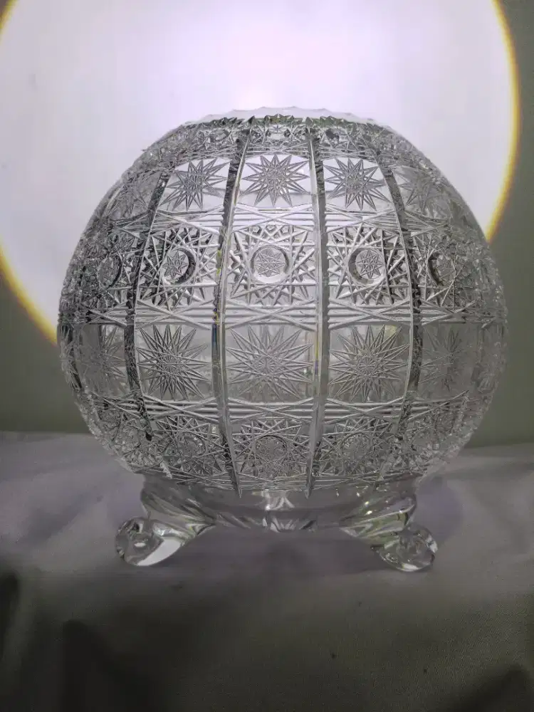 Kristal Bohemia vas bola kaki tiga