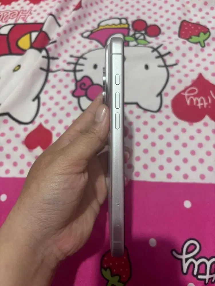 Iphone 17pro max 256gb silver (bekas pakai 2bulan)