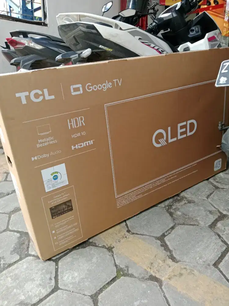 Coocaa smart tv 32 inc bisa cod antar barang baru segel + psg bracket
