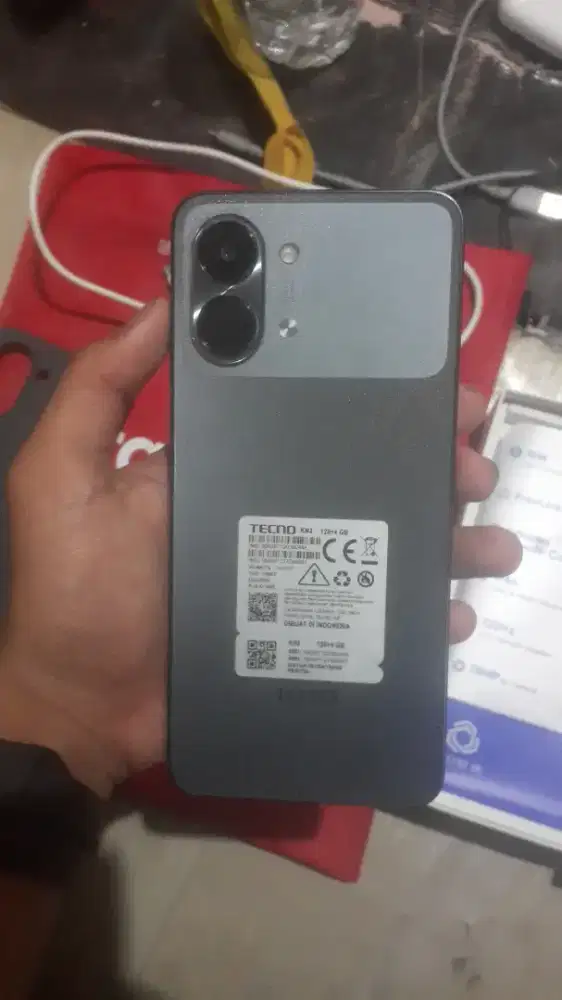Tecno spark go 3 masih mulus baru