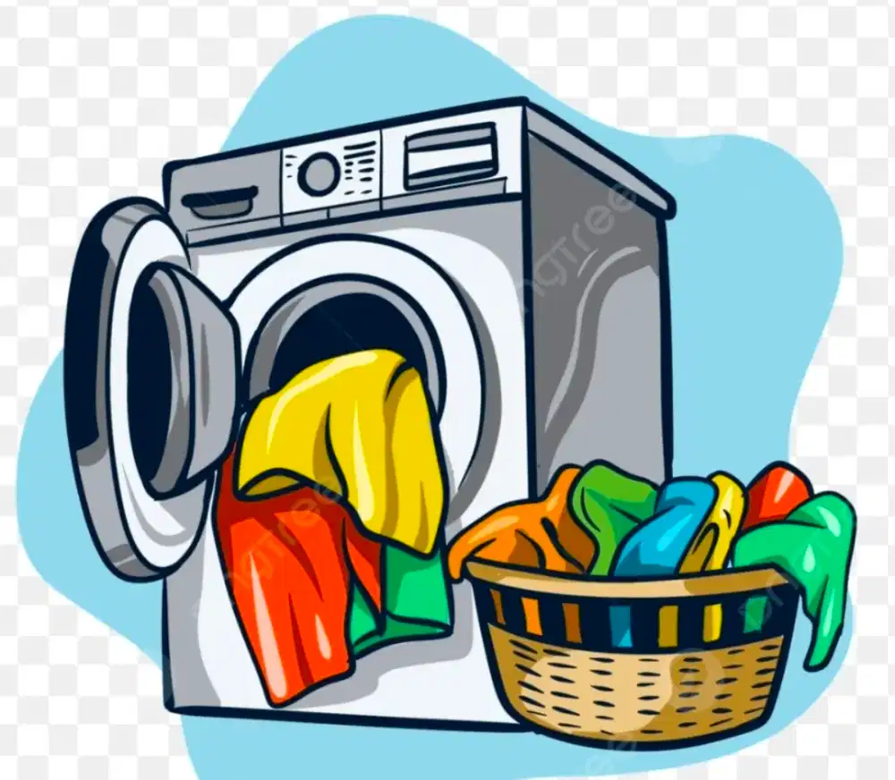 Kerja Serius di Laundry