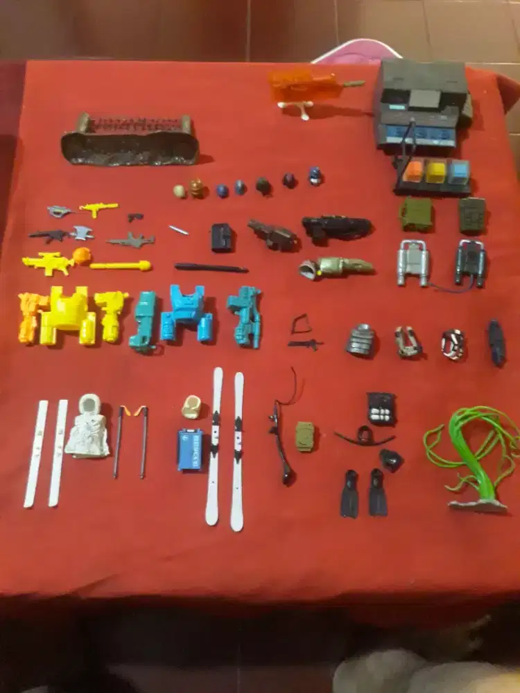 GI Joe Weapons n Aksesoris. HASBRO ORI. Borong