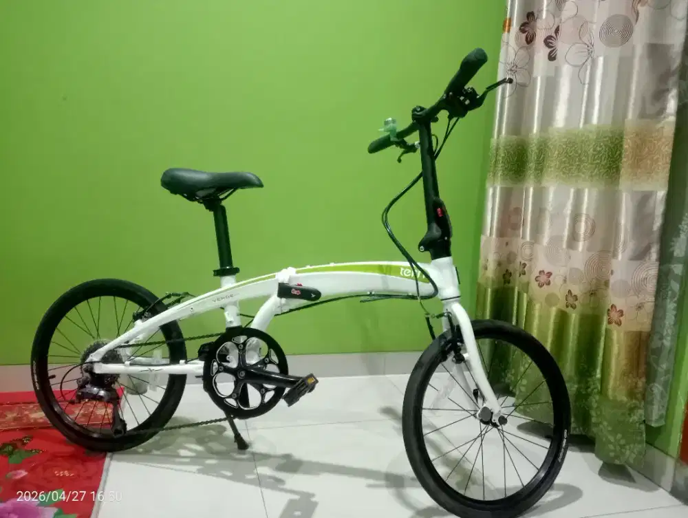 Jual sepeda lipat Tern Verge N8 masih sangat mulus