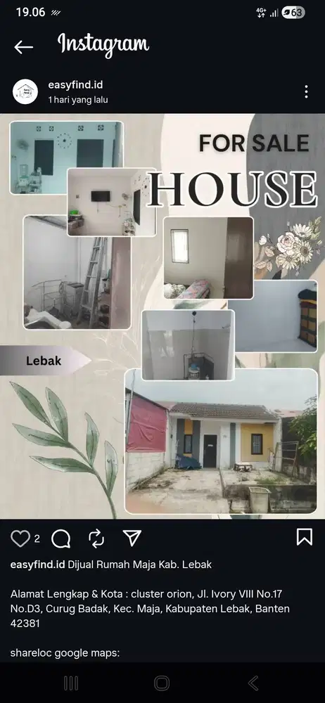 murah banget rumah cluster permata mutiara maja
