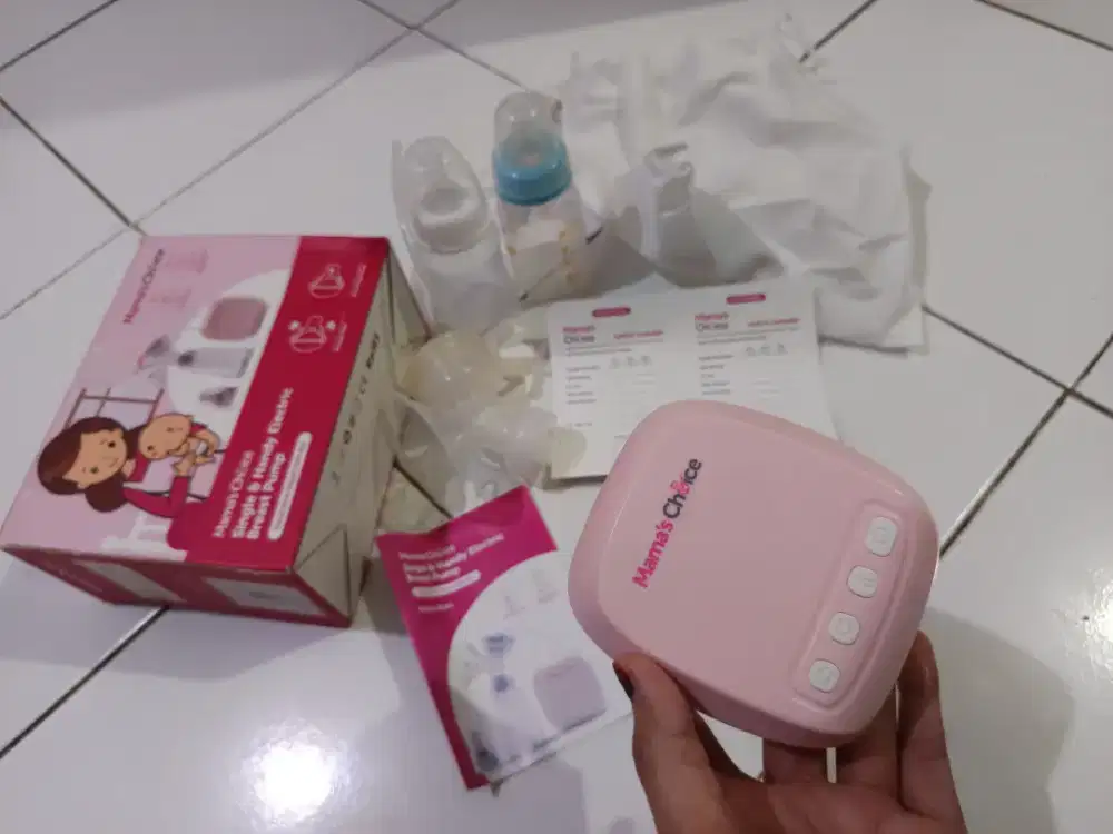 Pompa asi lengkap masih sprti baru