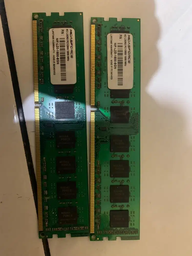 RAM ex PC 8 GB DDR3