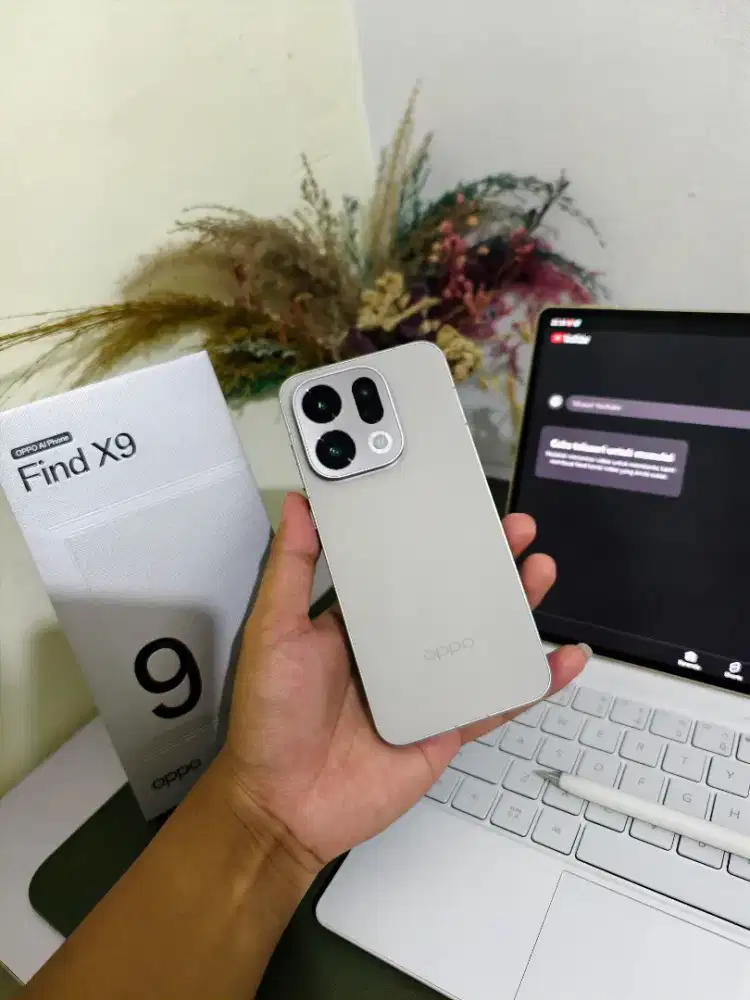 Oppo find x9 fullset 12/256gb mulus like new