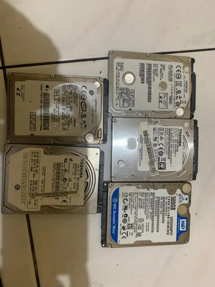 HDD rusak ex laptop
