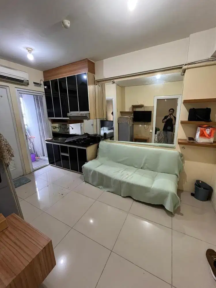 Disewakan apartemen green pramuka square full furnished