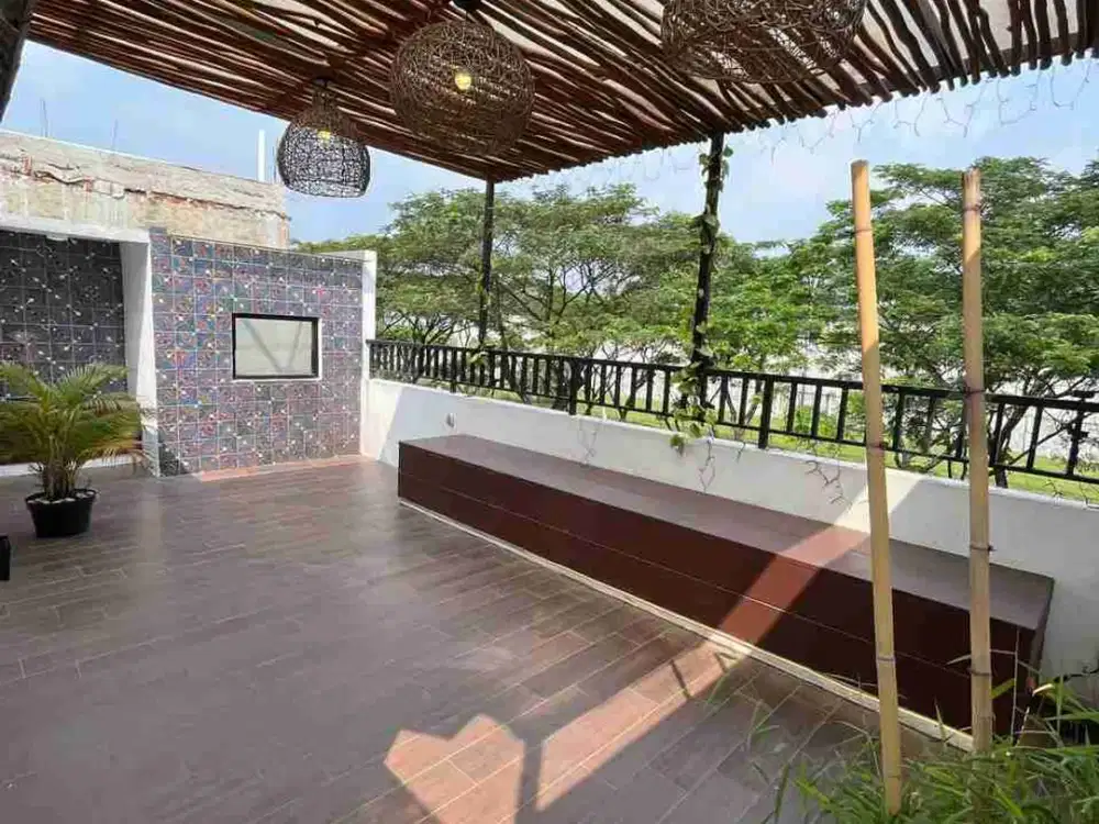Turun Harga Dijual Rumah Fully Furnished Cluster Caelus Greenwich Bsd City