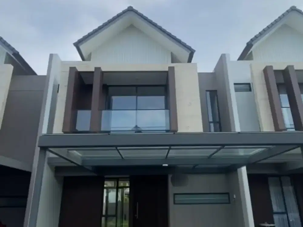 Rumah Modern Minimalis 2 LT di Podomoro Park Cluster Fashagriya