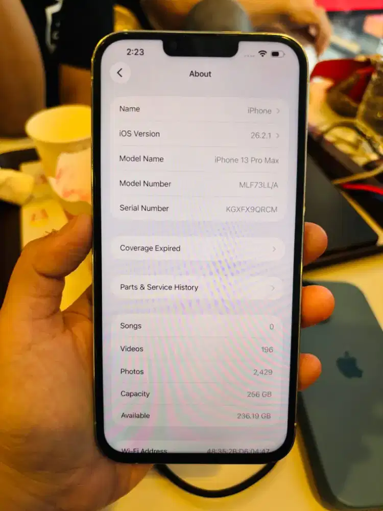 Apple Iphone 13 Pro Max 256 GB Sinyal Permanen Bew Cukai